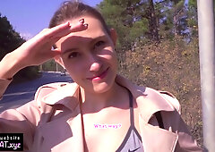 Pickup Eighteen For Pizza / Outdoor Sex And Sloppy Oral