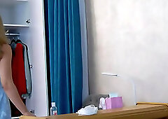 HelenWaldorf dressing and undressing very sexy blue dress and an elegant thong under it. Join Helens Live Chat by Completing Free Sign-Up