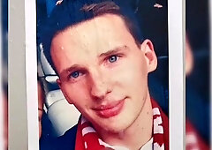 Cumtribute to sexy str8 Michael Nitka 01