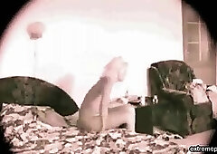 Daily scenes from Stepmom's home Nudism