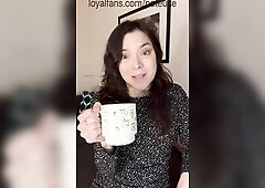 LENGTHY LOUD CUTIE FARTS TUMMY OVERSTIMULATED BY COFFEE