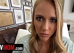 Perv Mom - Curvy Stepmom Jasmine Daze Gets Her Milf Pussy Drilled On The Kitchen Counter By Stepson
