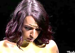 TS beauties Natalie Mars and Khloe Kay fuck MILF pussy in 3way