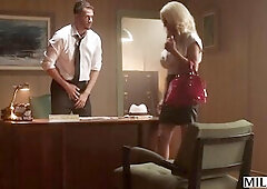 MILFY Hawt Golden-haired Trophy Wife Taylor Gets Caught Cheating On Hubby