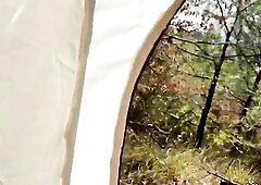 Roughly banged a counsellor in a tent in the woods