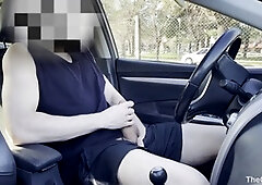 CAUGHT IN PUBLIC WHILE I WAS stroking AND HE RECORDED ME