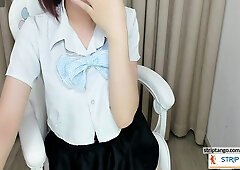 Shy Japanese on striptango com chat