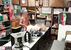 Excited officer is an expert at punishing useless teen harlots with his biggest jock That Guy goes hard onto their taut cunts to blast 'em with r