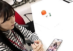 Japanese amateur Asian in lingerie fucked in high def