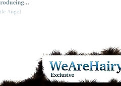 Kinky Shaggy Gal Hotty Undresses and Plays with Herself