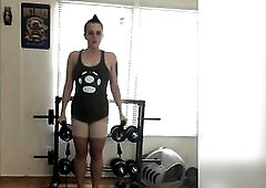 Pre-op FtM Workout with no panties