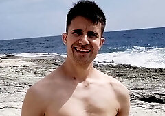 Nude men films, beach, nude beach big cock