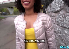 Alluring ebony teen coquette hot sex video