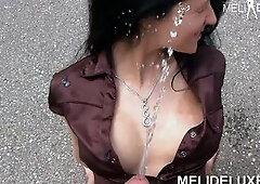 Lewd nympho snatch likes to meet wicked outdoor. This babe not merely sucks hard jocks, but can be urinated public. So ribald is not a slut.