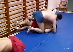 Hot wrestling no sex