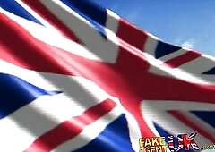 FakeAgentUK Amateur British girl with huge tits gets multiple orgasms