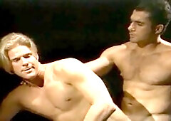 Jarrod Scott and Ray DeVasquez indulge in anal adventures and steamy hand jobs