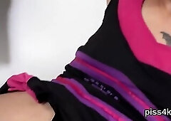 Fervid lezzie sweeties get sprayed with piss and ejaculate wet vaginas