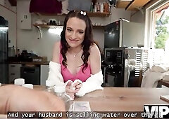 VIP4K. Little vagina is oozing in the heat. Sexy sex with Dragon Fruit