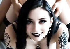 Hot Emo Step sis Orgasm Fucking Cum-virtual sex-Aipornmix[Generated Ai]