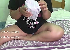 Milena Mars uses subscriber sent toy for her kinky nights