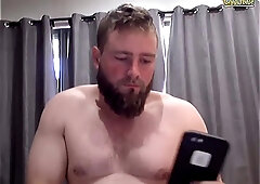 Hetero Stud Masturbates off for me on Web Cam