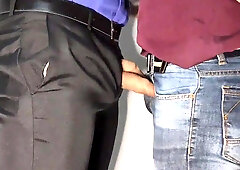 two Executives Working at Home