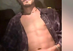 Night Time Wank And Cum