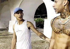 Negão, outdoor sex, brailian
