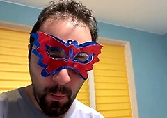 Earl Smile shows off his old, worn-out socks in a funny solo skit