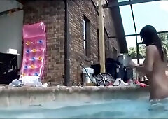 Underwater girl bondage