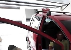 Bigtitted latina tranny with tanlines