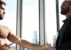 Drill My Hole: Hairy & tattooed twink receiving facial