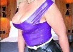 Latex, blowjob-sex, and arse worship: Matriarch Ezada Sinn’s beneath petticoat joy (preview)