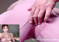 Squirting Through My Yoga Pants And Then I Get Fucked With My Panties Stuffed In Mouth To Orgasms