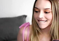 Brandi Love and Lily Larimar are having a casual, ffm 3some with a fresh neighbour