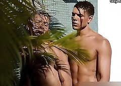 Lucky raw hole of bottom man Henrique Alagoano american