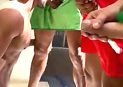 Santa fucked by his elves