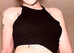 Solo webcam tranny masturbation