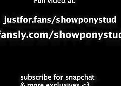 Corpulent FTM soaps up after pissing in the shower