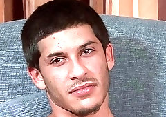 Curious guys play with each other's cocks during casting call