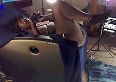 Naughty girl from Texas - Missy enjoys getting drenched like a rainy day