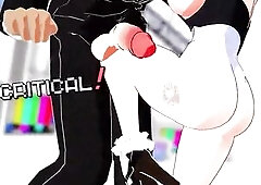 Ballbusting 3D: Jane, Nicole and 2B playing testicle kicking