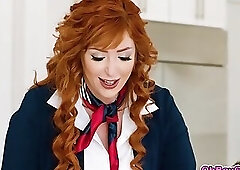 Lauren Phillips doing some foreplay with her stepson Josh Rivers