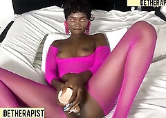 Hot Black chocolate enjoyable excited gal like to fun herself