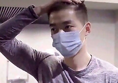 Japanese, bărbat fatal, asian muscle hunk