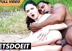 Francesca Di Caprio is a sexually excited brunette hair who loves to suck large, ebony schlongs in advance of getting drilled