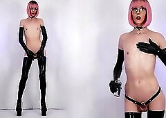 Alisya JC true latex and lotion dance 2 (horizontal)