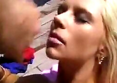 Hot Norwegian blonde pornstar loves it rough! She takes it deep in her ass and craves for a warm facial in this hardcore anal scene.