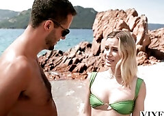 VIXEN Blond Playgirl Lily Blossom Has Intensive Vacation Sex With Sexy Stranger